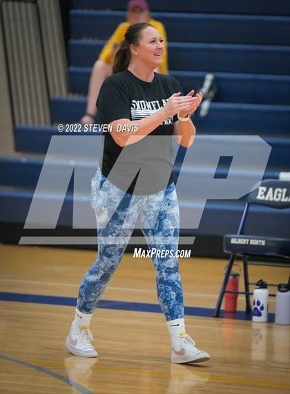 Thumbnail 3 in American Leadership Academy - Gilbert North vs. Snowflake (Spiketown Invitational Final) photogallery.