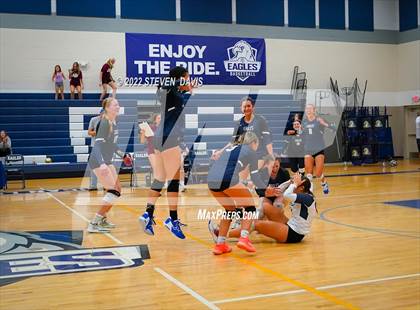 Thumbnail 3 in American Leadership Academy - Gilbert North vs. Snowflake (Spiketown Invitational Final) photogallery.