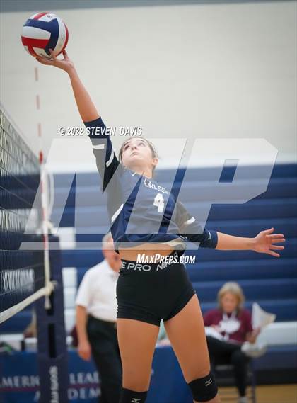 Thumbnail 2 in American Leadership Academy - Gilbert North vs. Snowflake (Spiketown Invitational Final) photogallery.