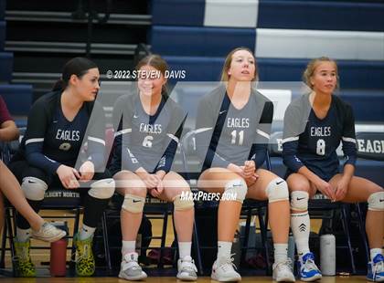Thumbnail 1 in American Leadership Academy - Gilbert North vs. Snowflake (Spiketown Invitational Final) photogallery.