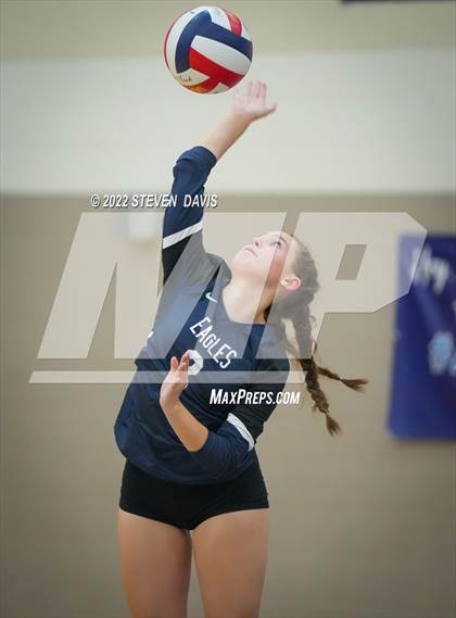 Thumbnail 1 in American Leadership Academy - Gilbert North vs. Snowflake (Spiketown Invitational Final) photogallery.