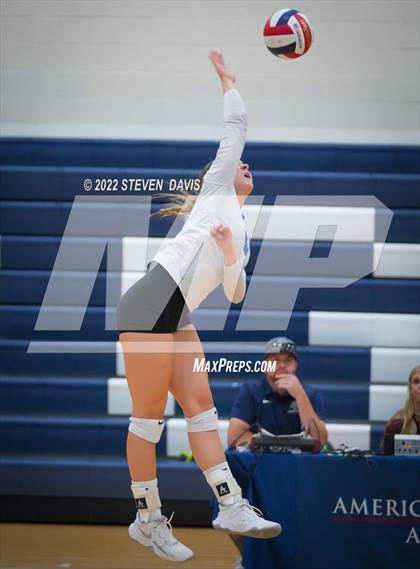 Thumbnail 3 in American Leadership Academy - Gilbert North vs. Snowflake (Spiketown Invitational Final) photogallery.
