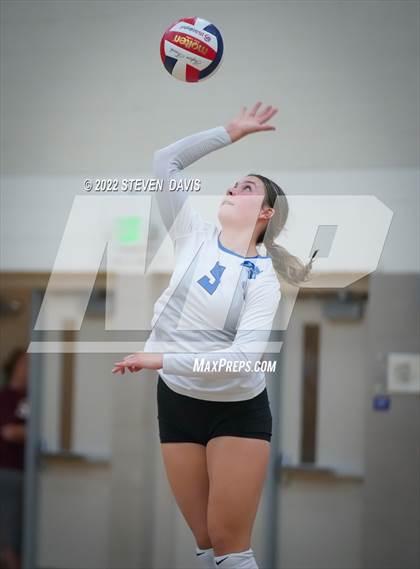 Thumbnail 3 in American Leadership Academy - Gilbert North vs. Snowflake (Spiketown Invitational Final) photogallery.
