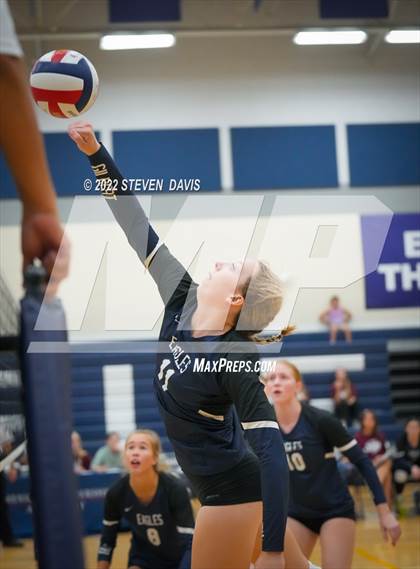 Thumbnail 3 in American Leadership Academy - Gilbert North vs. Snowflake (Spiketown Invitational Final) photogallery.