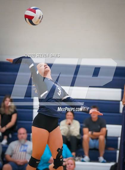 Thumbnail 3 in American Leadership Academy - Gilbert North vs. Snowflake (Spiketown Invitational Final) photogallery.