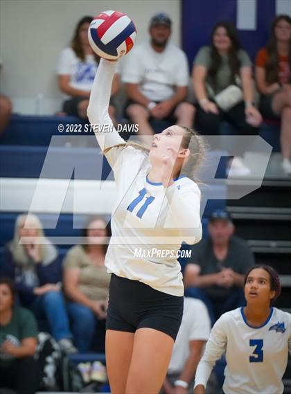 Thumbnail 1 in American Leadership Academy - Gilbert North vs. Snowflake (Spiketown Invitational Final) photogallery.