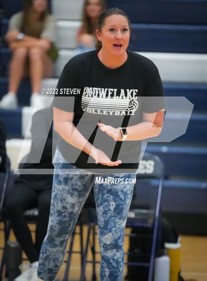 Thumbnail 2 in American Leadership Academy - Gilbert North vs. Snowflake (Spiketown Invitational Final) photogallery.