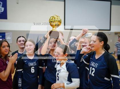 Thumbnail 2 in American Leadership Academy - Gilbert North vs. Snowflake (Spiketown Invitational Final) photogallery.