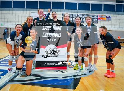 Thumbnail 3 in American Leadership Academy - Gilbert North vs. Snowflake (Spiketown Invitational Final) photogallery.