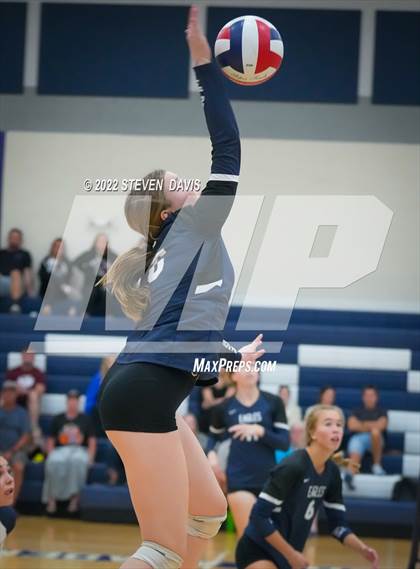 Thumbnail 2 in American Leadership Academy - Gilbert North vs. Snowflake (Spiketown Invitational Final) photogallery.