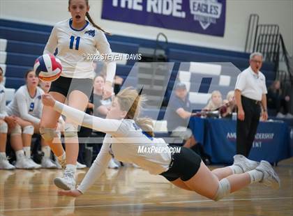 Thumbnail 3 in American Leadership Academy - Gilbert North vs. Snowflake (Spiketown Invitational Final) photogallery.