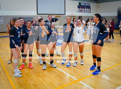 Thumbnail 3 in American Leadership Academy - Gilbert North vs. Snowflake (Spiketown Invitational Final) photogallery.