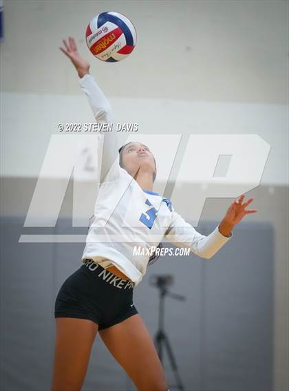 Thumbnail 2 in American Leadership Academy - Gilbert North vs. Snowflake (Spiketown Invitational Final) photogallery.