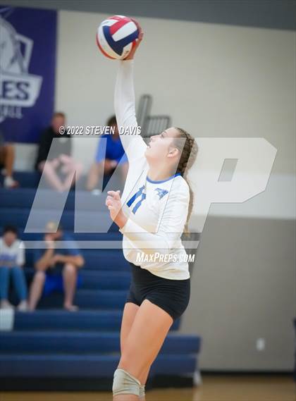 Thumbnail 2 in American Leadership Academy - Gilbert North vs. Snowflake (Spiketown Invitational Final) photogallery.
