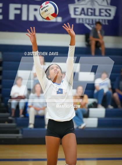 Thumbnail 2 in American Leadership Academy - Gilbert North vs. Snowflake (Spiketown Invitational Final) photogallery.