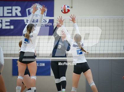 Thumbnail 3 in American Leadership Academy - Gilbert North vs. Snowflake (Spiketown Invitational Final) photogallery.