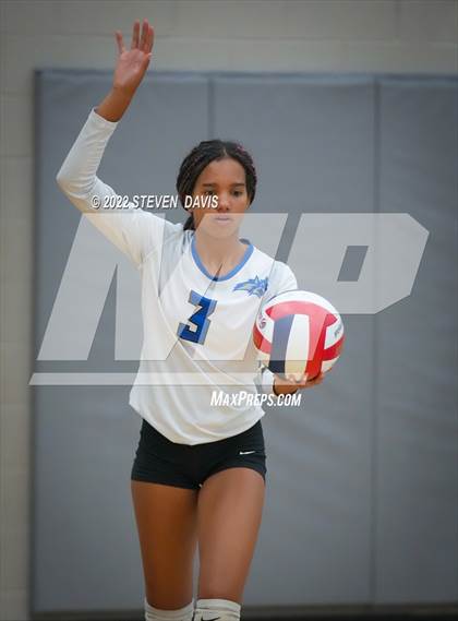 Thumbnail 3 in American Leadership Academy - Gilbert North vs. Snowflake (Spiketown Invitational Final) photogallery.