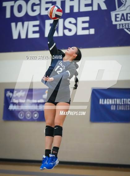 Thumbnail 2 in American Leadership Academy - Gilbert North vs. Snowflake (Spiketown Invitational Final) photogallery.