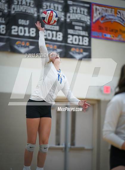 Thumbnail 1 in American Leadership Academy - Gilbert North vs. Snowflake (Spiketown Invitational Final) photogallery.