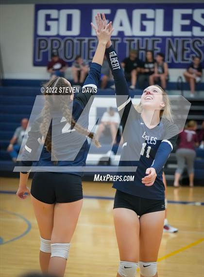 Thumbnail 2 in American Leadership Academy - Gilbert North vs. Snowflake (Spiketown Invitational Final) photogallery.