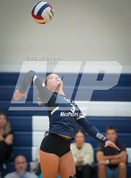 Thumbnail 2 in American Leadership Academy - Gilbert North vs. Snowflake (Spiketown Invitational Final) photogallery.