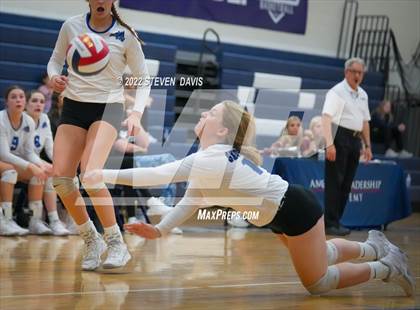 Thumbnail 2 in American Leadership Academy - Gilbert North vs. Snowflake (Spiketown Invitational Final) photogallery.