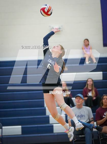 Thumbnail 3 in American Leadership Academy - Gilbert North vs. Snowflake (Spiketown Invitational Final) photogallery.