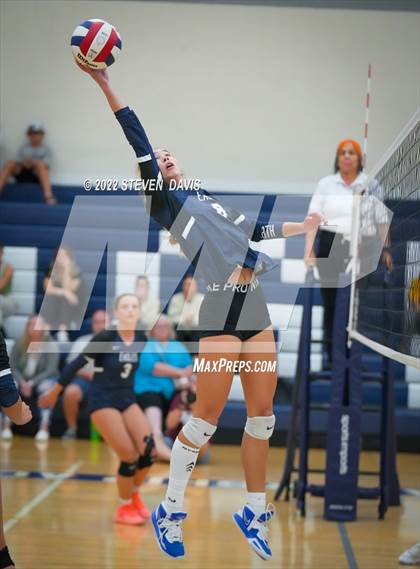 Thumbnail 2 in American Leadership Academy - Gilbert North vs. Snowflake (Spiketown Invitational Final) photogallery.