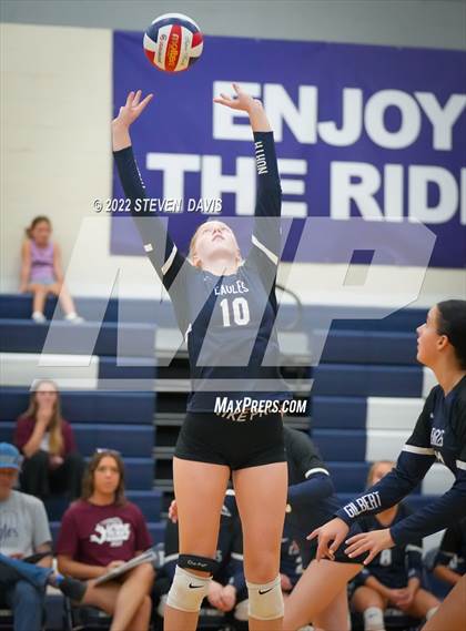 Thumbnail 2 in American Leadership Academy - Gilbert North vs. Snowflake (Spiketown Invitational Final) photogallery.