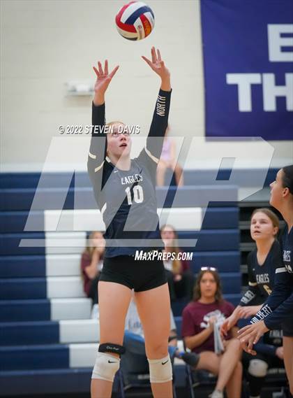 Thumbnail 1 in American Leadership Academy - Gilbert North vs. Snowflake (Spiketown Invitational Final) photogallery.
