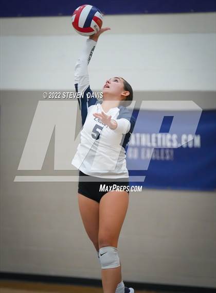 Thumbnail 2 in American Leadership Academy - Gilbert North vs. Snowflake (Spiketown Invitational Final) photogallery.