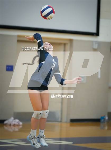 Thumbnail 3 in American Leadership Academy - Gilbert North vs. Snowflake (Spiketown Invitational Final) photogallery.