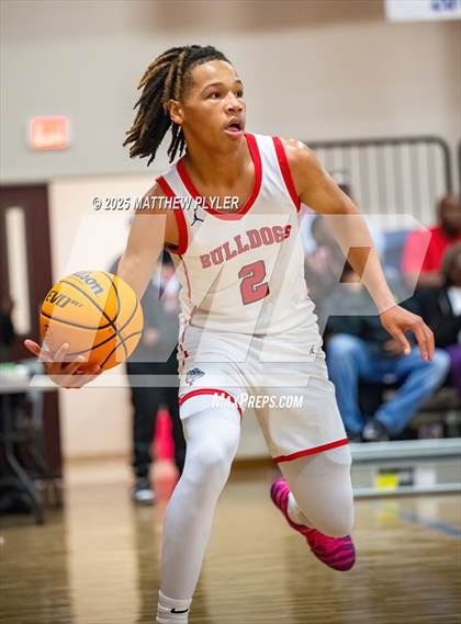 Thumbnail 2 in New Life Christian Academy vs. Berean Baptist Academy (Veterans Showcase 2025) photogallery.