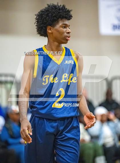 Thumbnail 3 in New Life Christian Academy vs. Berean Baptist Academy (Veterans Showcase 2025) photogallery.