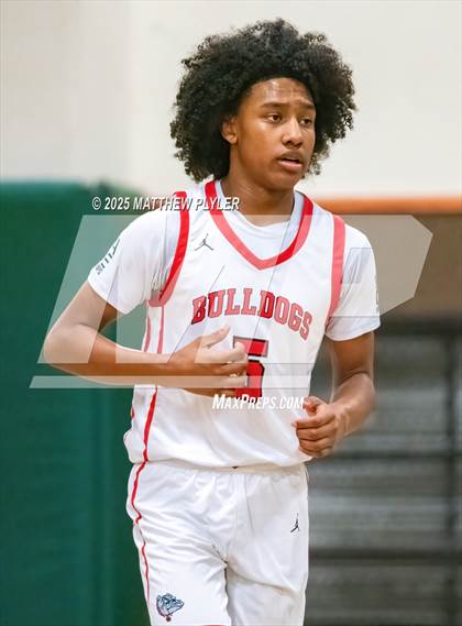 Thumbnail 2 in New Life Christian Academy vs. Berean Baptist Academy (Veterans Showcase 2025) photogallery.