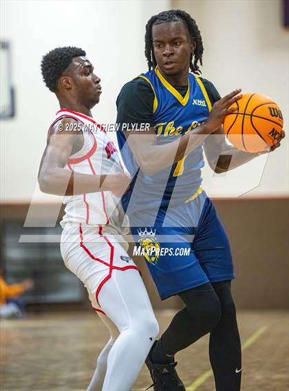 Thumbnail 1 in New Life Christian Academy vs. Berean Baptist Academy (Veterans Showcase 2025) photogallery.