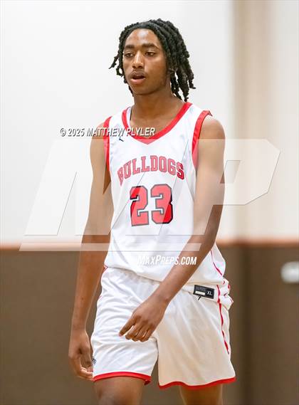 Thumbnail 1 in New Life Christian Academy vs. Berean Baptist Academy (Veterans Showcase 2025) photogallery.