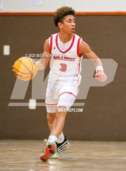 Thumbnail 2 in New Life Christian Academy vs. Berean Baptist Academy (Veterans Showcase 2025) photogallery.