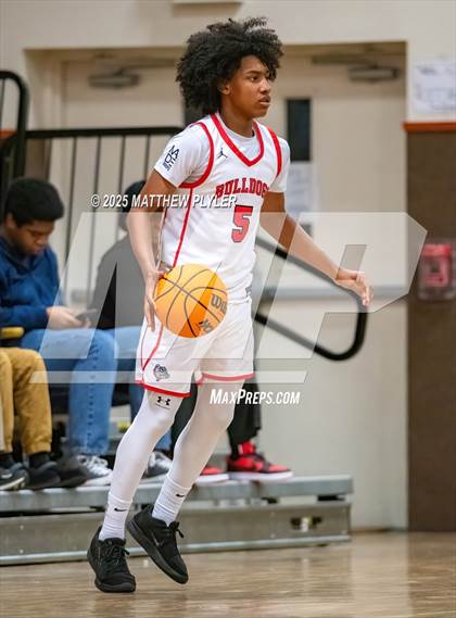 Thumbnail 3 in New Life Christian Academy vs. Berean Baptist Academy (Veterans Showcase 2025) photogallery.