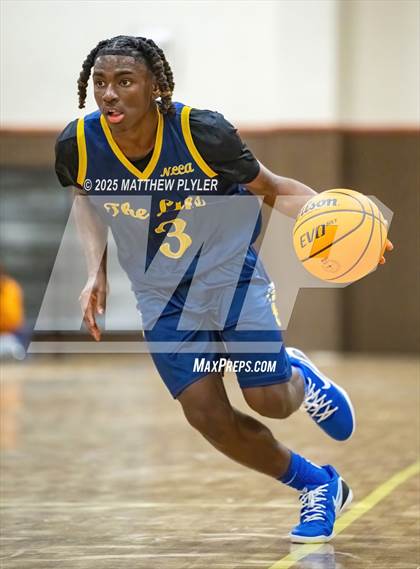 Thumbnail 2 in New Life Christian Academy vs. Berean Baptist Academy (Veterans Showcase 2025) photogallery.