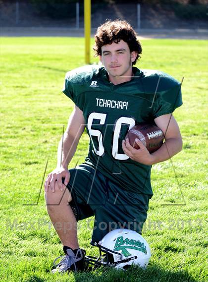 Thumbnail 1 in Tehachapi JV Football Team and Individual Portraits  photogallery.