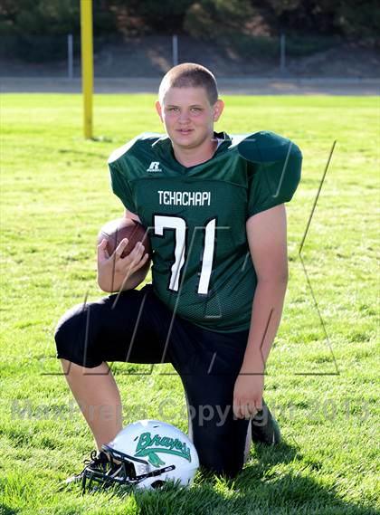 Thumbnail 3 in Tehachapi JV Football Team and Individual Portraits  photogallery.
