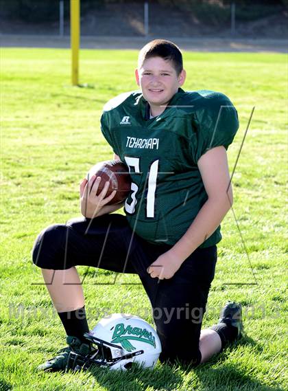 Thumbnail 3 in Tehachapi JV Football Team and Individual Portraits  photogallery.