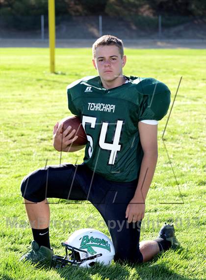Thumbnail 3 in Tehachapi JV Football Team and Individual Portraits  photogallery.