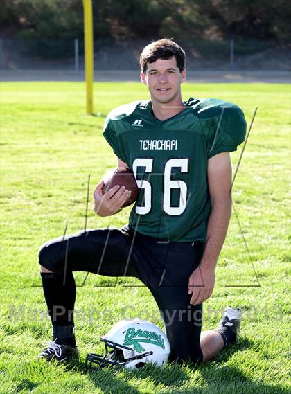 Thumbnail 2 in Tehachapi JV Football Team and Individual Portraits  photogallery.