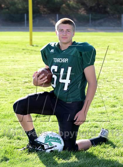 Thumbnail 1 in Tehachapi JV Football Team and Individual Portraits  photogallery.