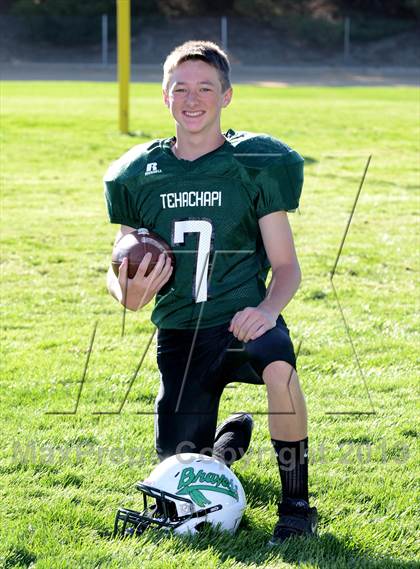 Thumbnail 3 in Tehachapi JV Football Team and Individual Portraits  photogallery.