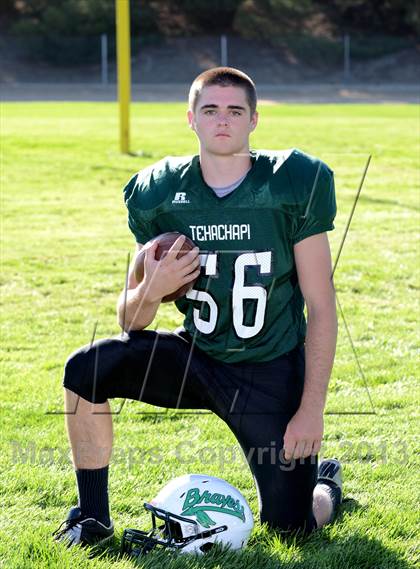 Thumbnail 2 in Tehachapi JV Football Team and Individual Portraits  photogallery.