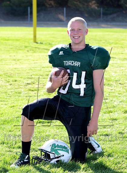 Thumbnail 3 in Tehachapi JV Football Team and Individual Portraits  photogallery.