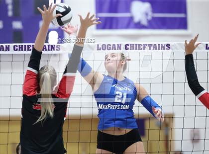 Thumbnail 3 in Gallia Academy vs Circleville (OHSAA D4 District Final) photogallery.